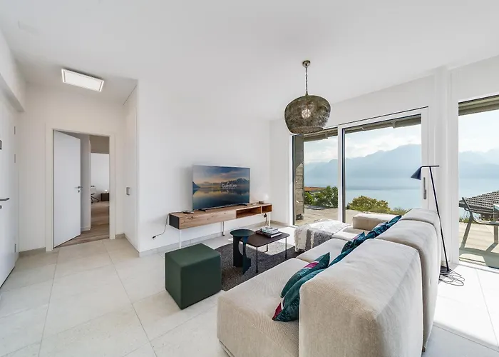 Willa Modern 5-star In Glion - Underfloor Heating