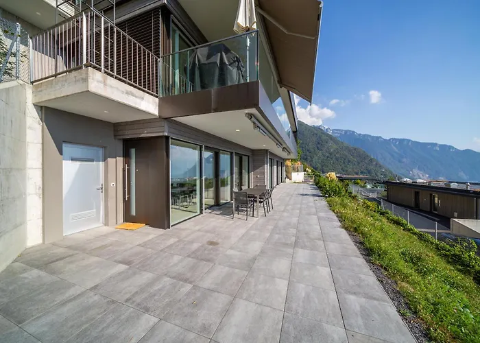Modern 5-star In Glion - Underfloor Heating * مونترو