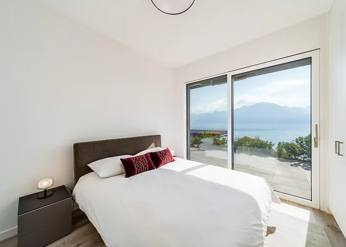 Modern 5-star In Glion - Underfloor Heating فيلة مونترو