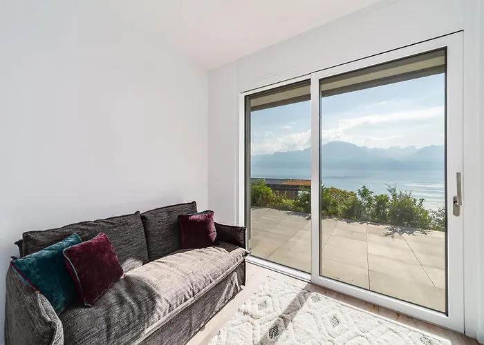 Modern 5-star In Glion - Underfloor Heating فيلة *